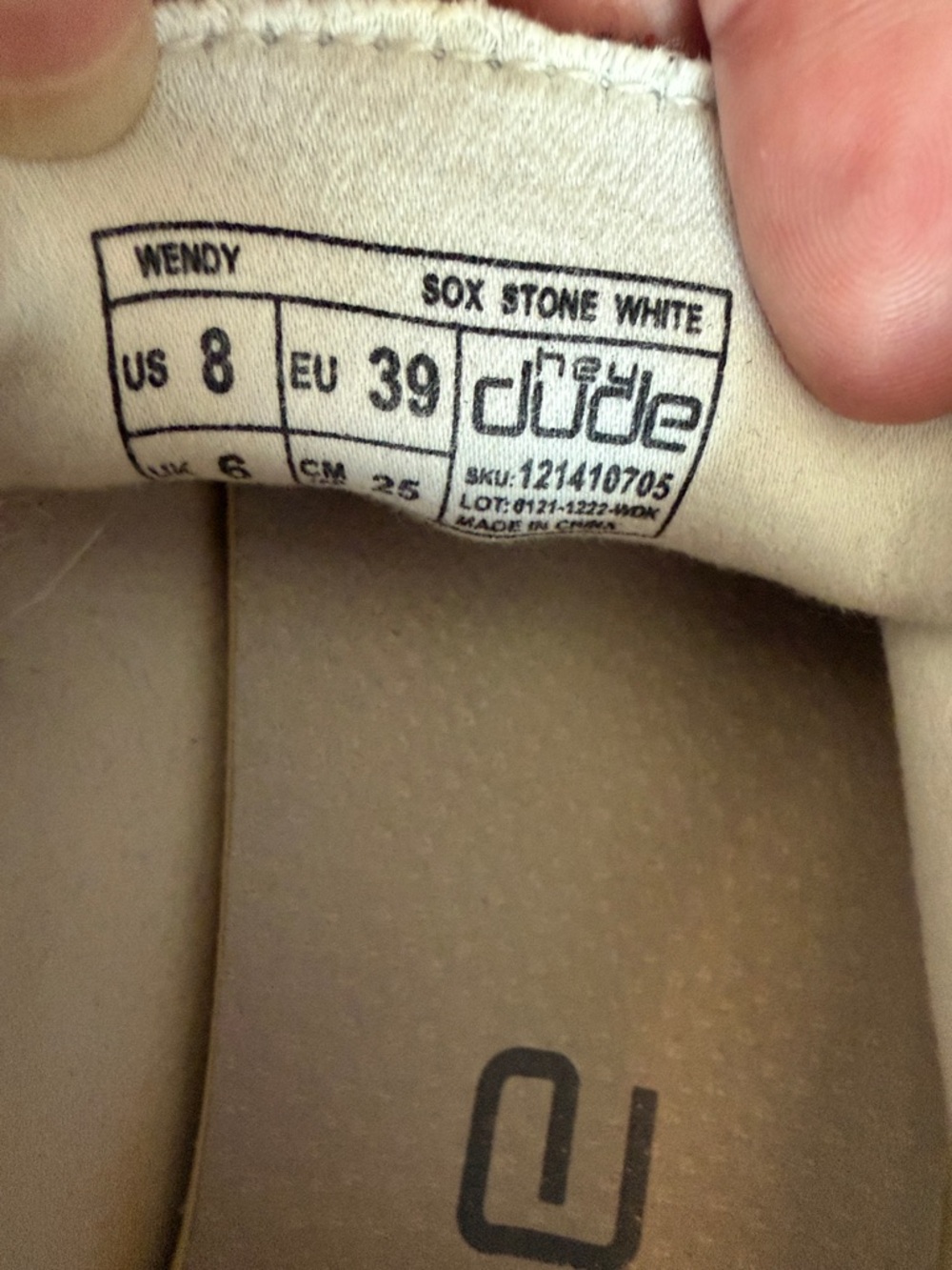 Hey Dude Wendy Knit Slip-On Shoes in Light Gray - Picture 3 of 3